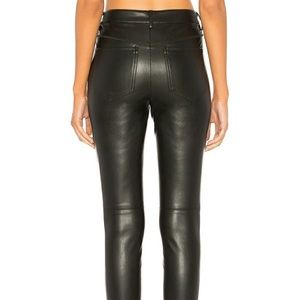 Free People vegan leather pants